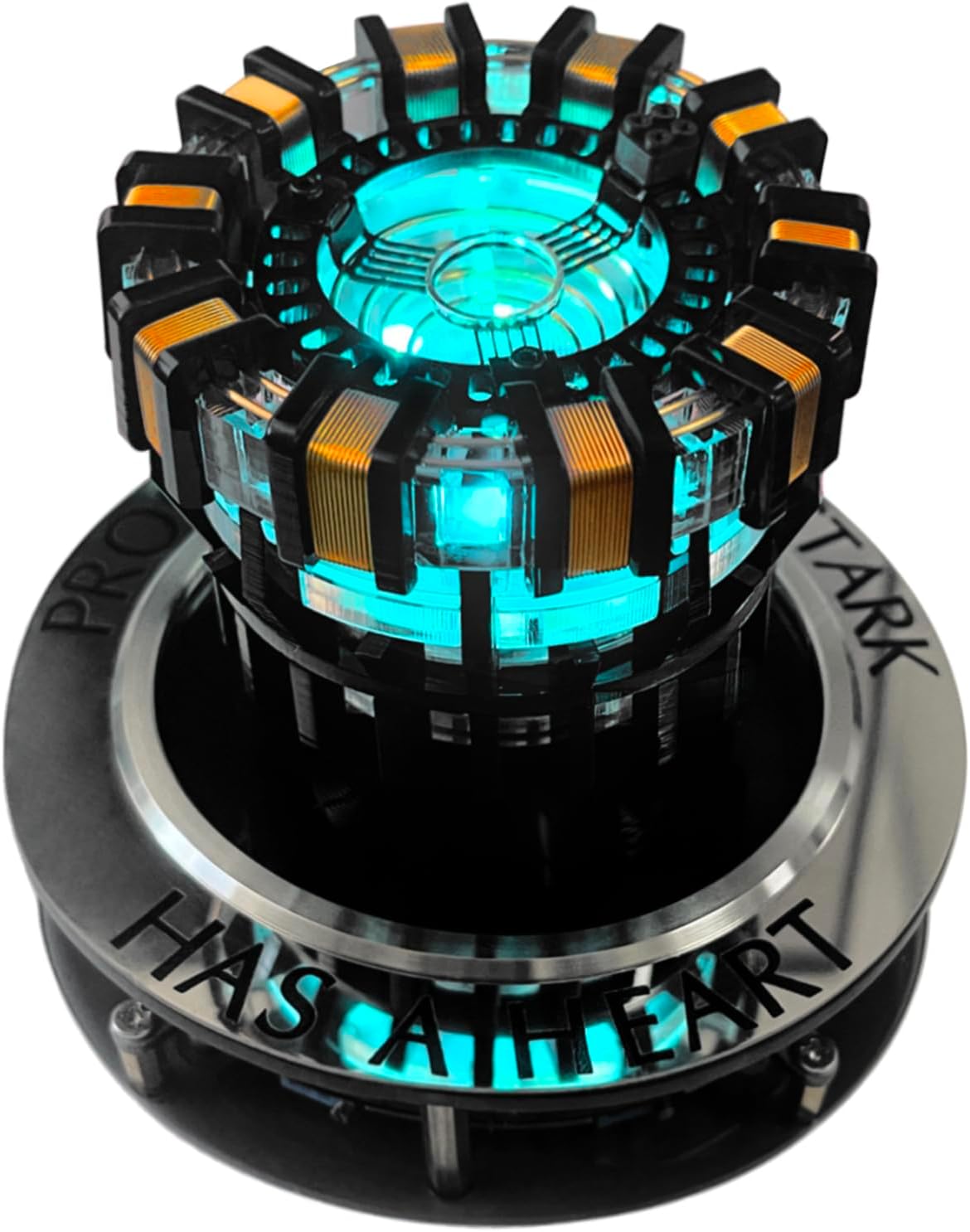 (PRIORITY)Arc Reactor MK1 Levitating 1:1 Scale DIY Floating and Spinning in Air LED for Unique Gifts,Room Decor,Office Desk Tech Toys (MK1)